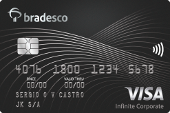 Cartão de Crédito Bradesco Corporate Visa Infinite
