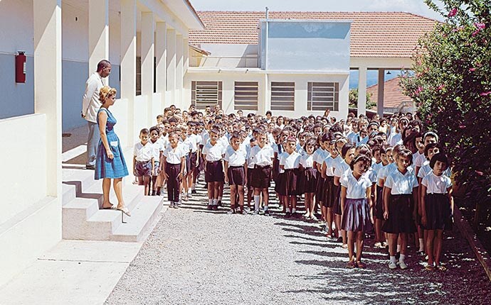 Grupo Escolar Embaixador Assis Chateaubriand, Cidade de Deus, Osasco, SP - 1962