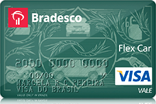 Cartão Bradesco Flex Car Visa Vale