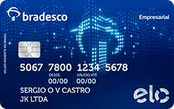 Cartão de Crédito Bradesco Empresarial ELO